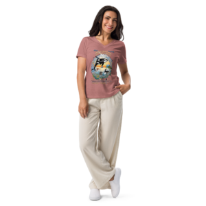 2026 Retreat Women's V-neck T-shirt - short sleeve (free shipping) - Multiple color choices